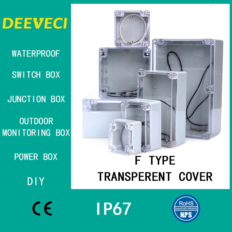 Outdoor Furniture Outlet - Transparent Waterproof Outdoor Enclosure Plastic Box