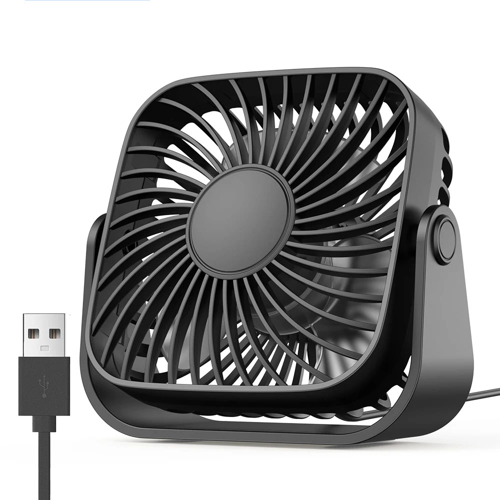Folding Picnic Table - 4Inch USB Mini Portable Fan for