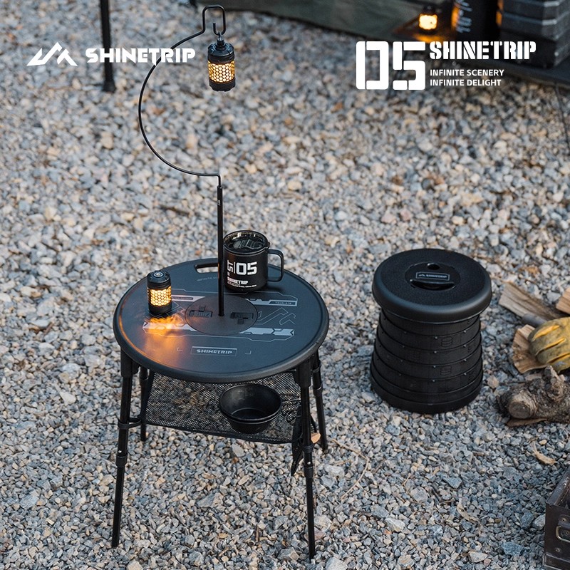 Outdoor Furniture Australia - ShineTrip Outdoor Folding Table Portable Camping