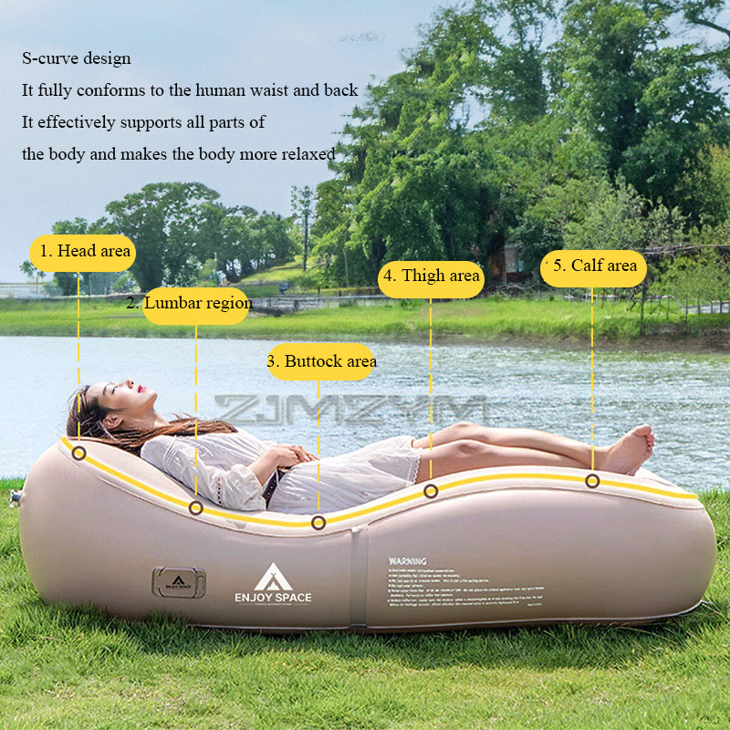 Automatic Inflatable Lazy Sofa - đánh giá và giá Outdoor Furniture Lounge Set