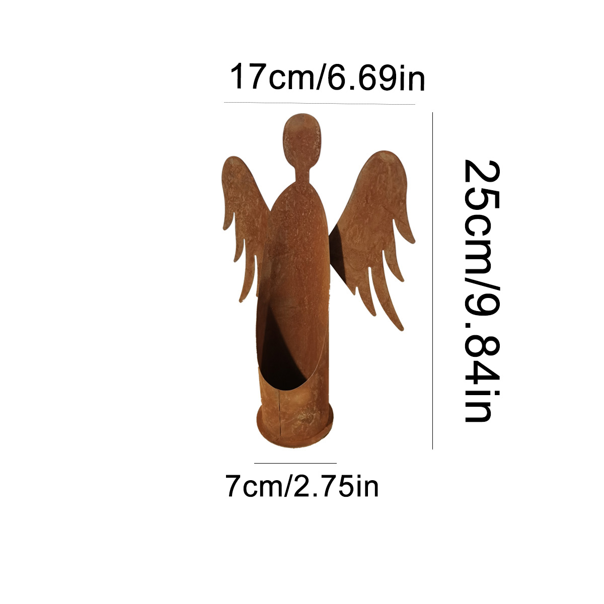 1Pc Iron Garden Sculpture, Vin - đánh giá và giá Outdoor Furniture Vintage