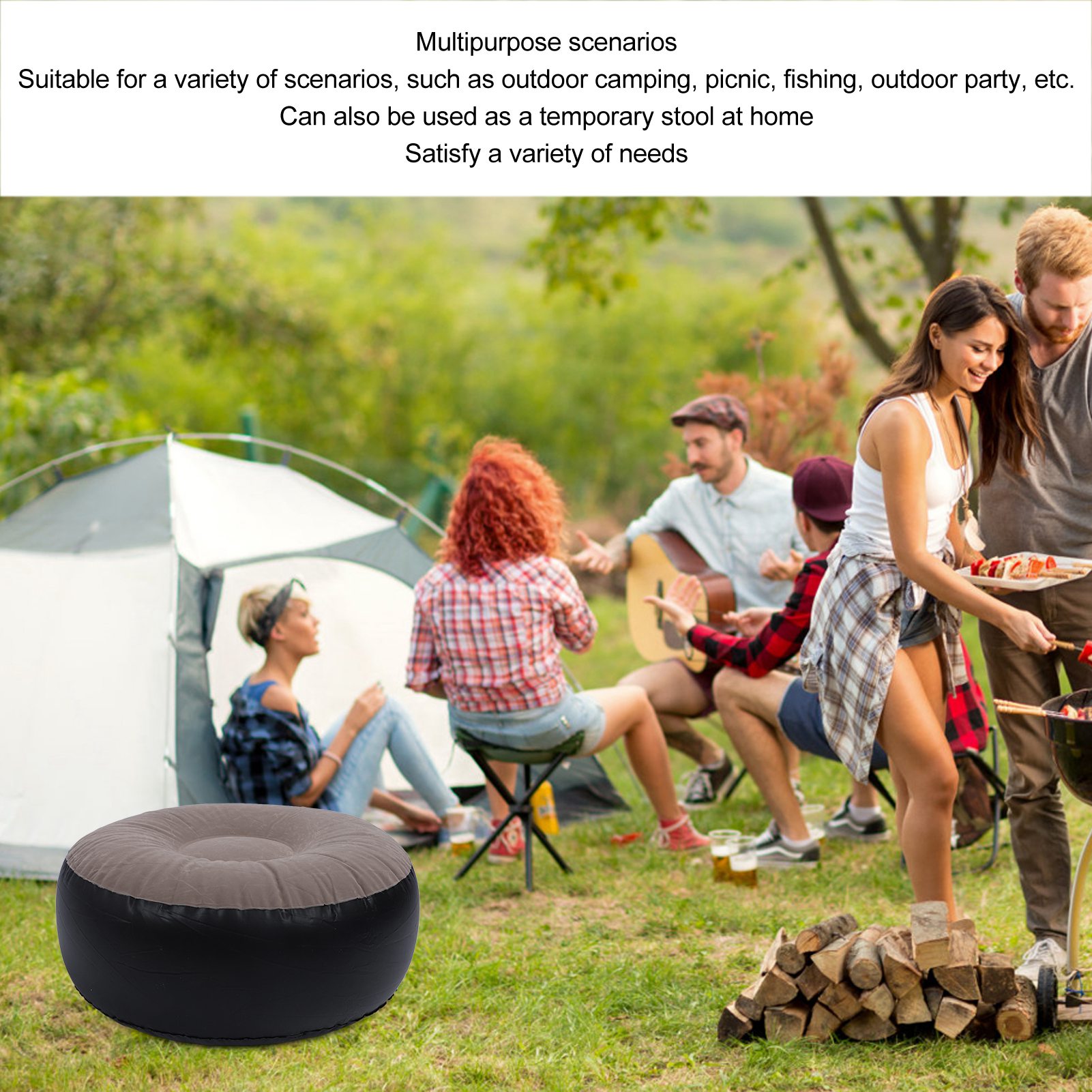 Inflatable Flocking Stool Mult - đánh giá và giá Outdoor Furniture Designer