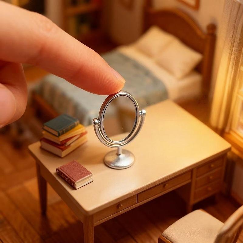 1Pcs Miniature Retro Mirror Dr - đánh giá và giá Outdoor Furniture Vintage