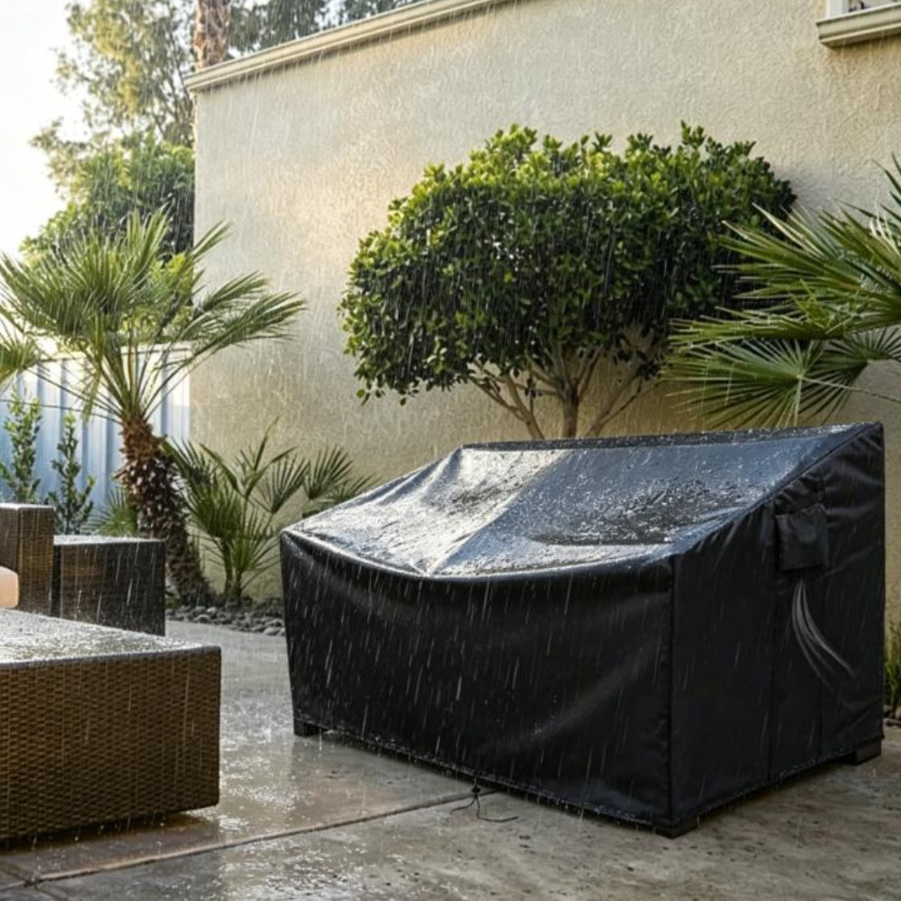 Heavy-Duty Patio Sofa Cover Wa - đánh giá và giá Outdoor Furniture Black