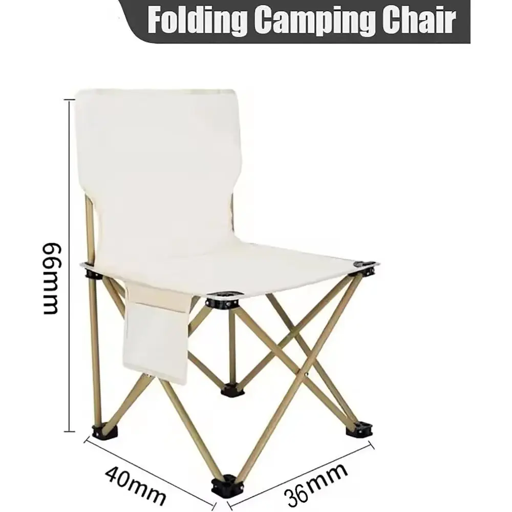 Portable 5-Piece Camping Chair - đánh giá và giá Outdoor Furniture Black