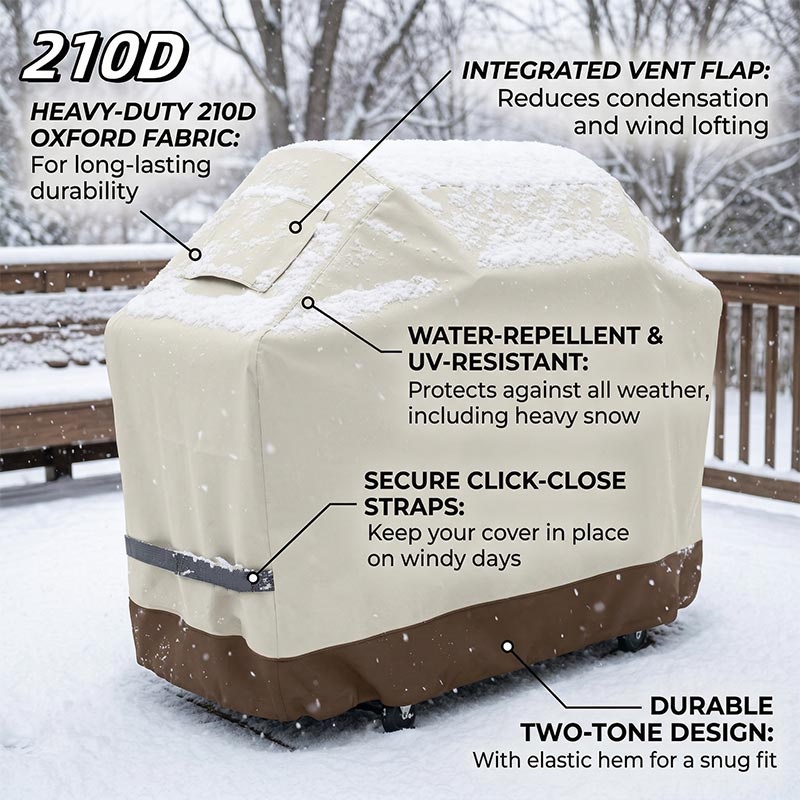 210D BBQ Beige Barbecue Grill  - đánh giá và giá Outdoor Furniture Manufacturer