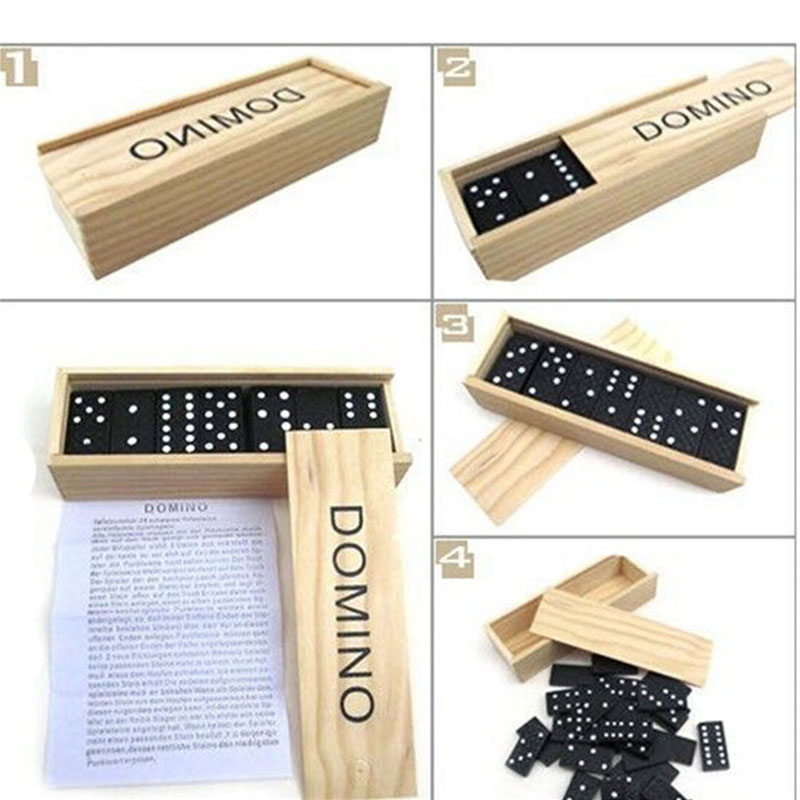 28pcs/Set Wooden Domino Board  - đánh giá và giá Outdoor Furniture Australia