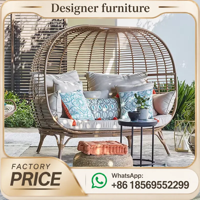 Poly Rattan Outdoor Daybed UV  - đánh giá và giá Outdoor Furniture In Bali