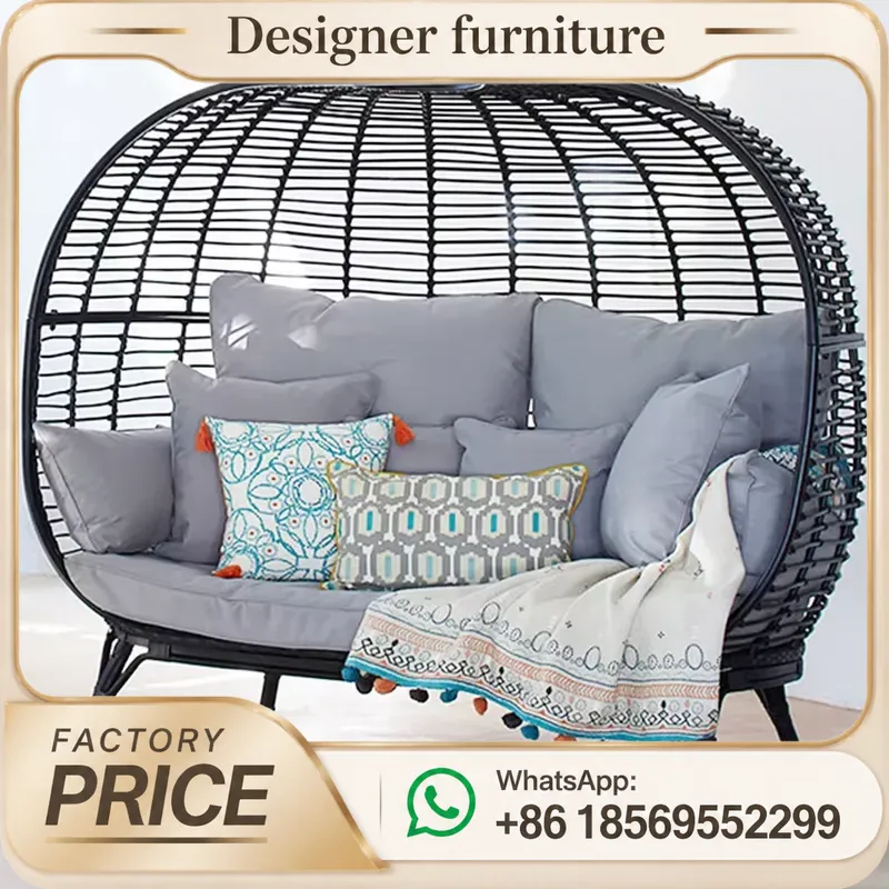 Poly Rattan Outdoor Daybed UV  - đánh giá và giá Outdoor Furniture In Bali