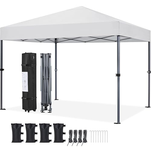 10x10 Pop Up Canopy Tent 1-But - đánh giá và giá Gazebo Pop Up
