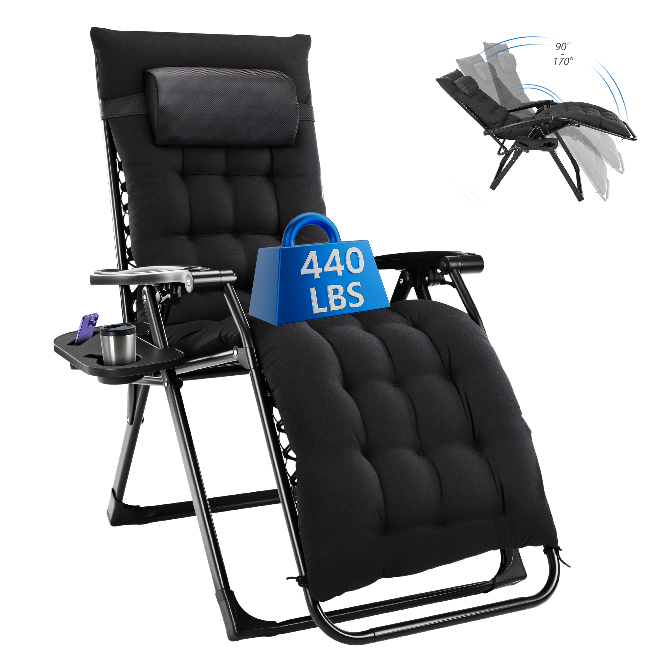 MCQ Zero Gravity Cushioned Lou - đánh giá và giá Outdoor Furniture Lounge Set