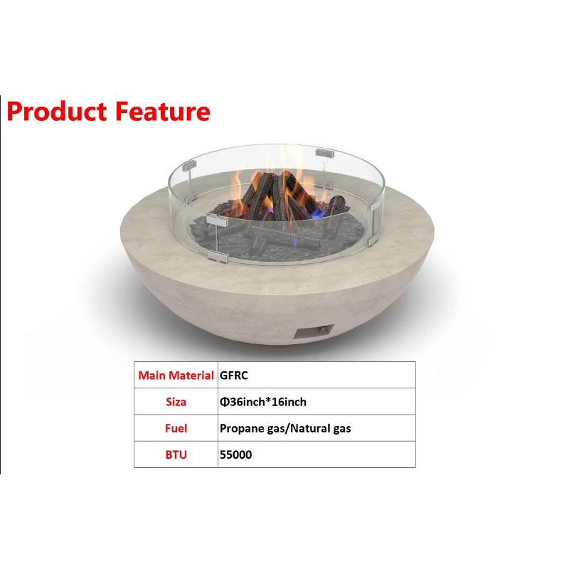 【Best-selling】36inch Bowl GFRC - đánh giá và giá Fire Pit Bowl