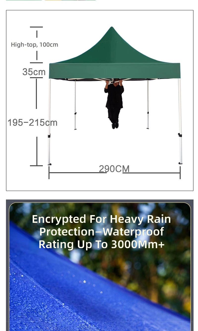 Outlet Tent 3x3M Folding Canop - đánh giá và giá Gazebo Pop Up