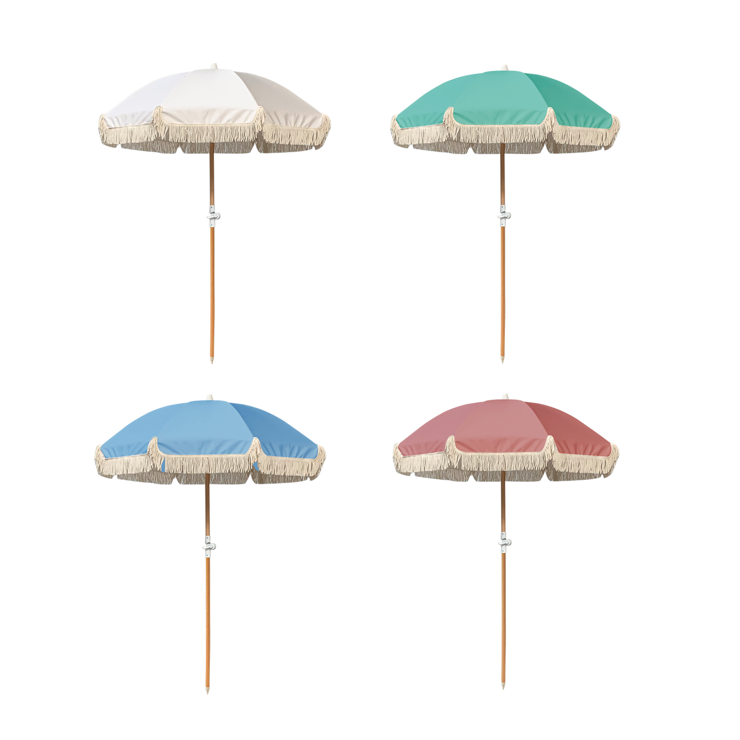 Modern 2M Bali Boho Beach Umbr - đánh giá và giá Outdoor Furniture In Bali