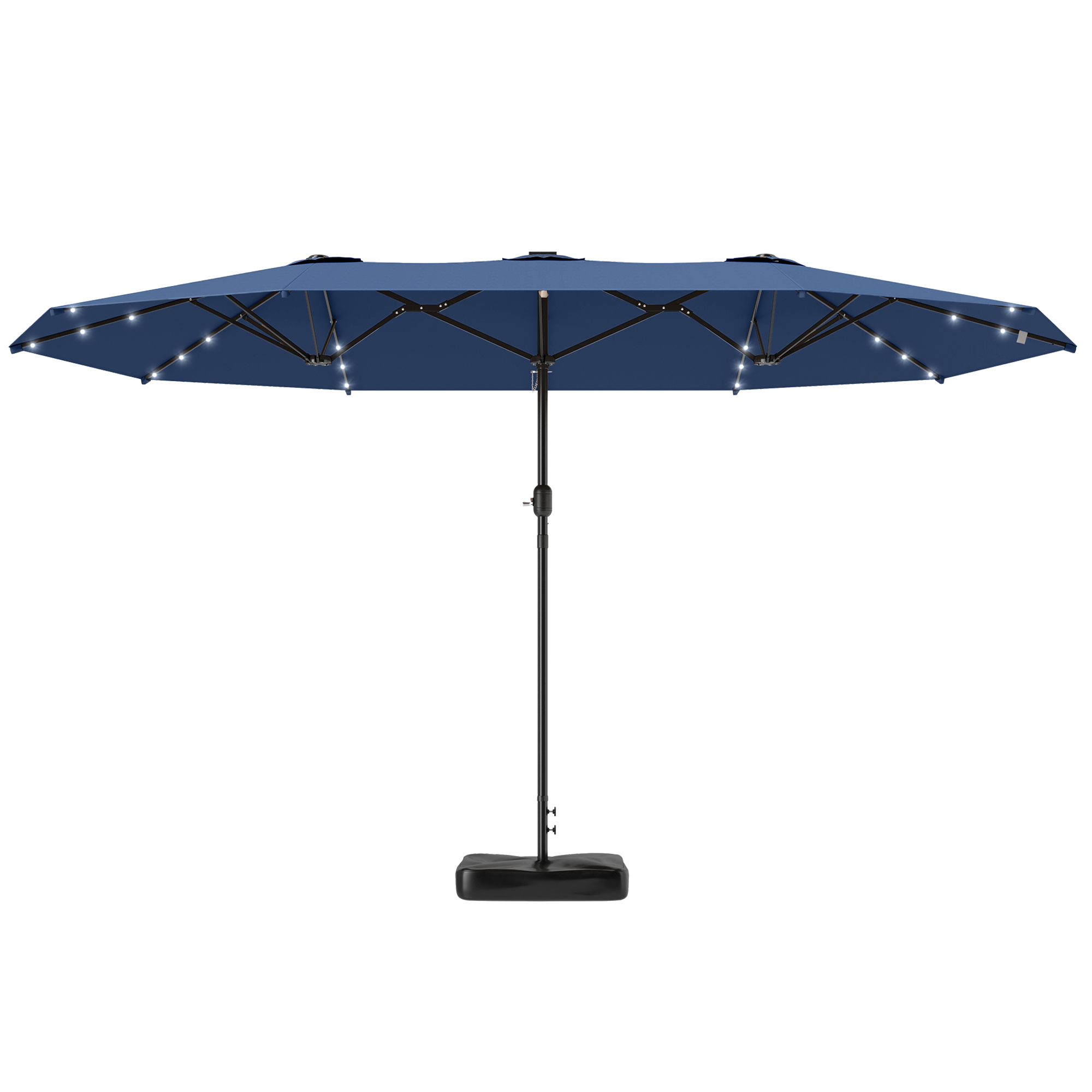 Double-Sided Sun Umbrella, Out - đánh giá và giá Outdoor Furniture With Umbrella