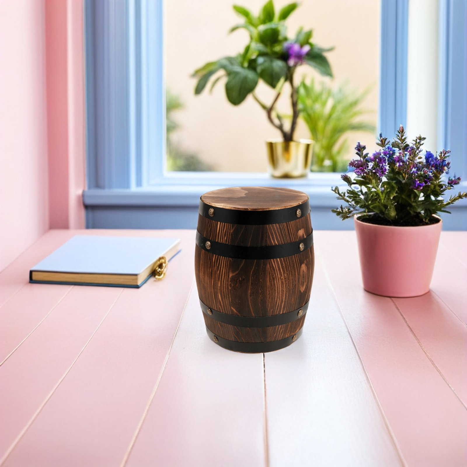 Wooden Vintage Stool Retro Out - đánh giá và giá Outdoor Furniture Vintage
