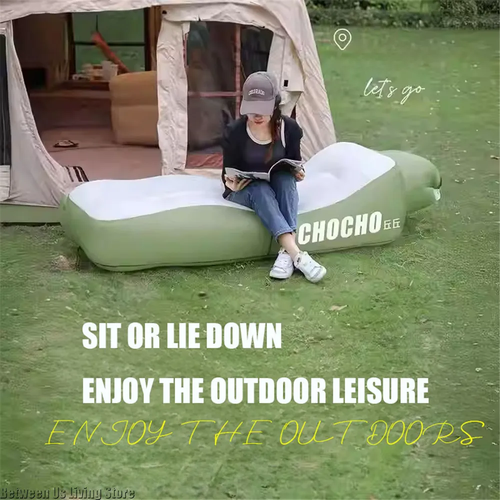 Luxury Inflatable Sofa Bed - E - đánh giá và giá Outdoor Furniture Lounge Set