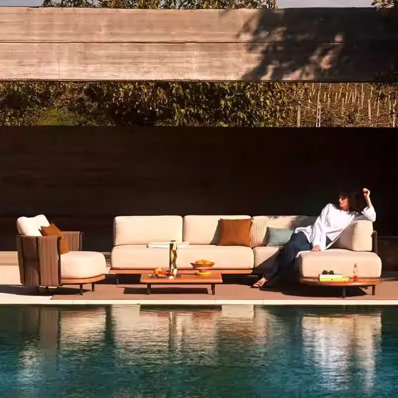 Nordic outdoor rattan sofa vil - đánh giá và giá Outdoor Furniture Designer