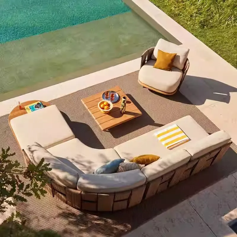 Nordic outdoor rattan sofa vil - đánh giá và giá Outdoor Furniture Designer