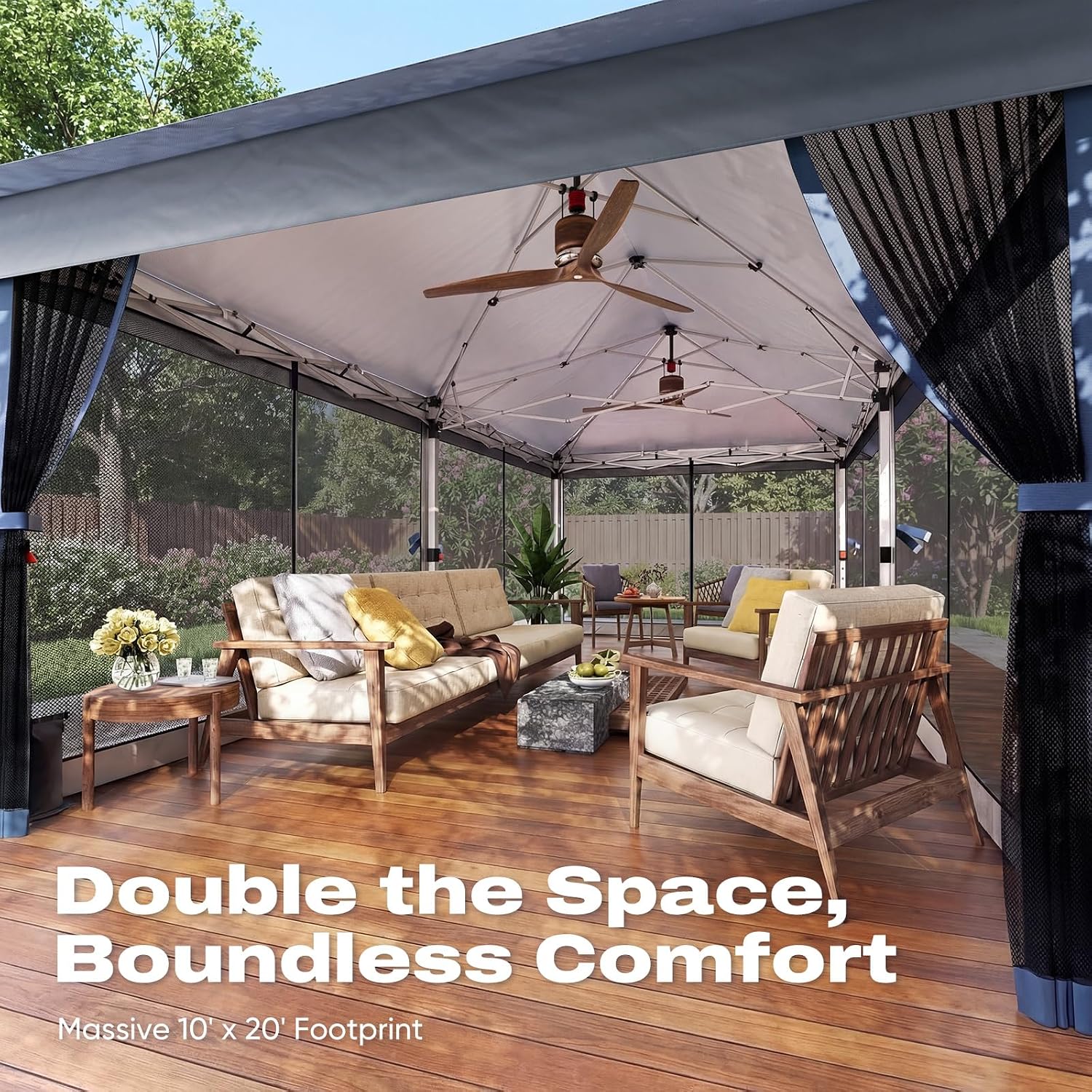 10x20 Pop up Gazebo Canopy Ten - đánh giá và giá Gazebo Pop Up