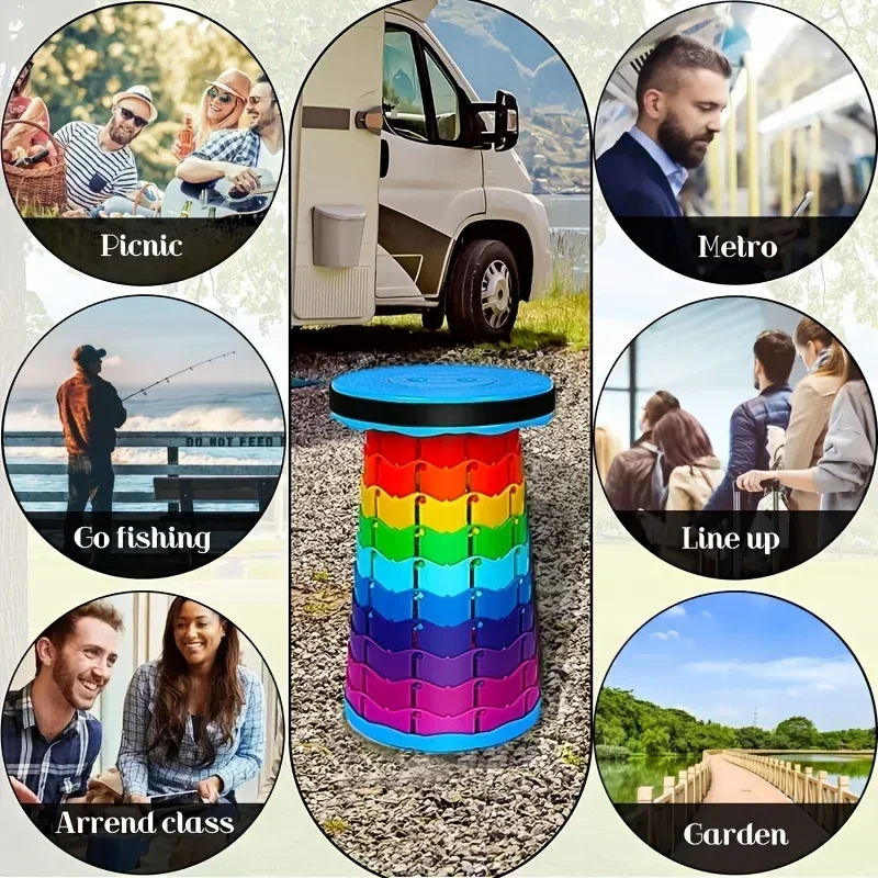 Rainbow Telescopic Camping Sto - đánh giá và giá Outdoor Furniture Modern