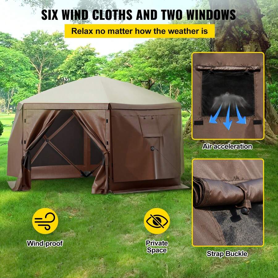 Gazebo Screen Tent, Pop Up Gaz - đánh giá và giá Gazebo Pop Up