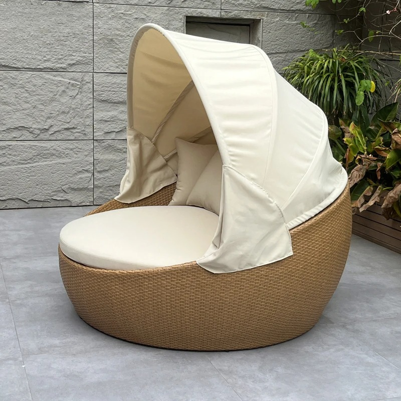 Daybed,Anti-UV Rustproof Round - đánh giá và giá Outdoor Furniture Lounge Set