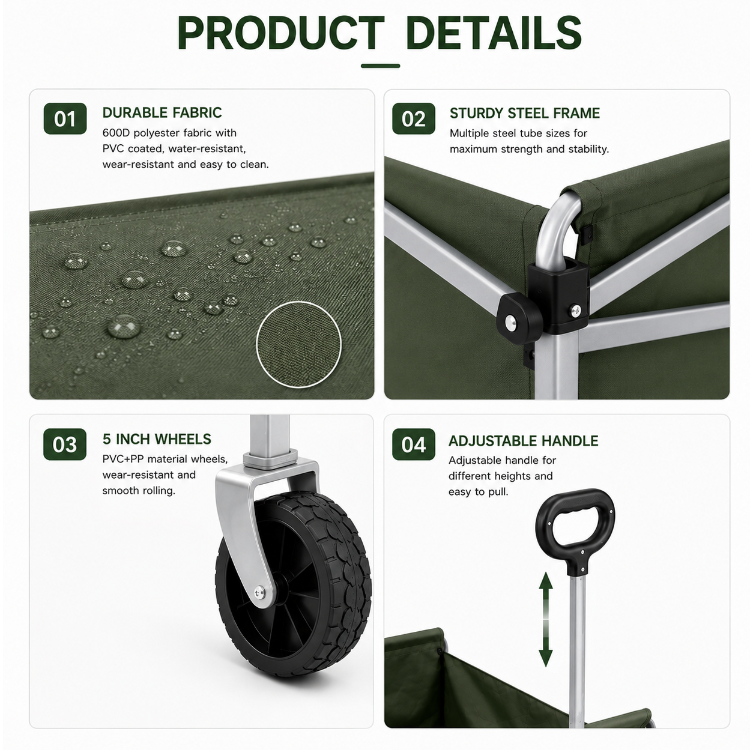 Large Capacity Collapsible Fol - đánh giá và giá Outdoor Furniture Modern