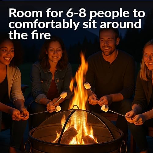 34-Inch Steel Large Fire Pit f - đánh giá và giá Fire Pit Bowl