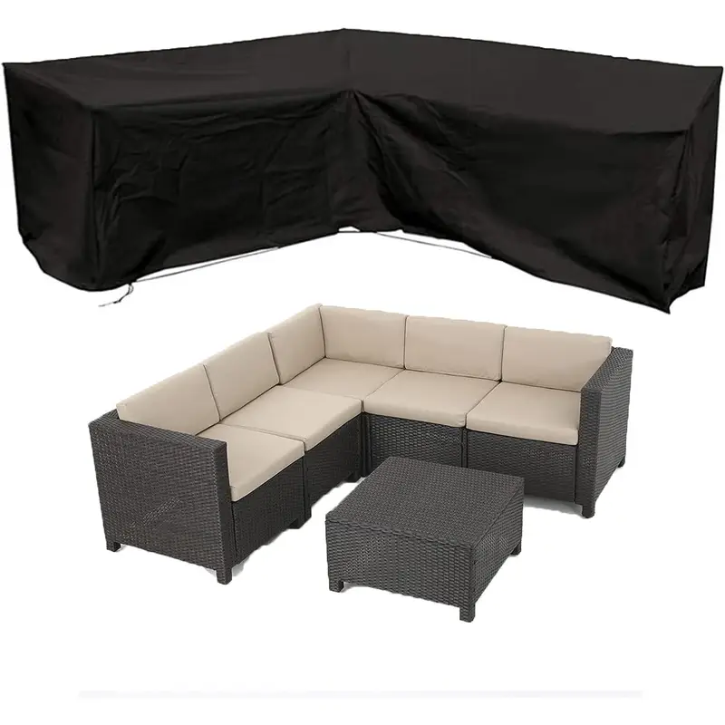Anti-UV L-shaped Outdoor Sofa  - đánh giá và giá Outdoor Furniture Manufacturer