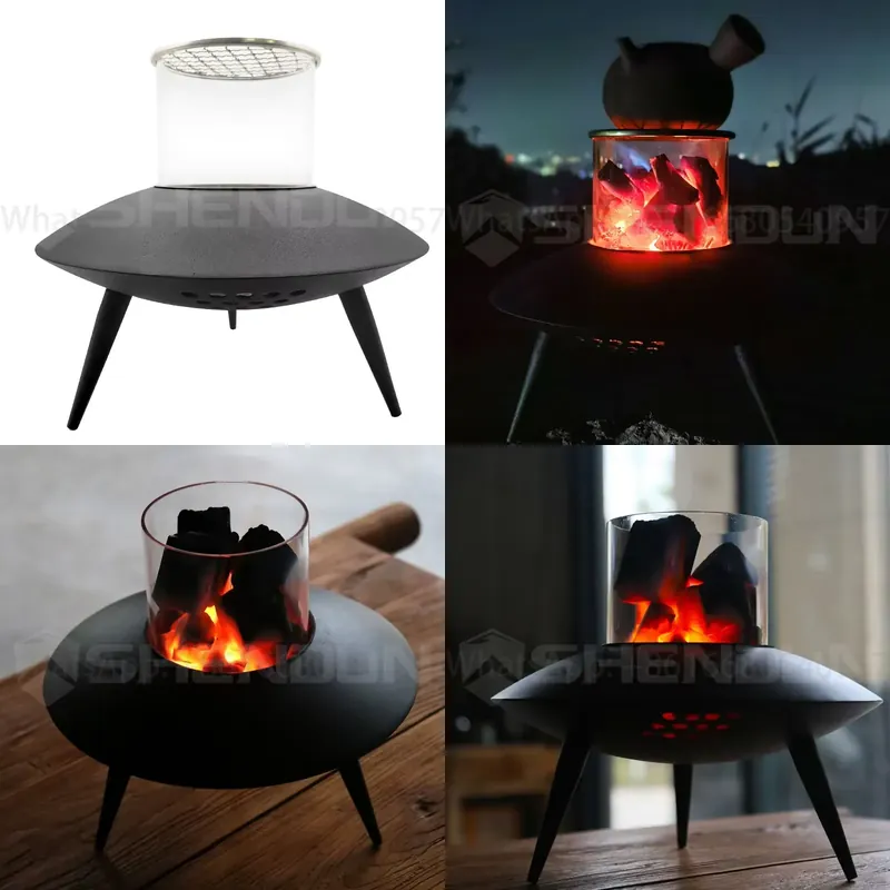Fire Stove Carbon Burning Meta - đánh giá và giá Fire Pit Bowl