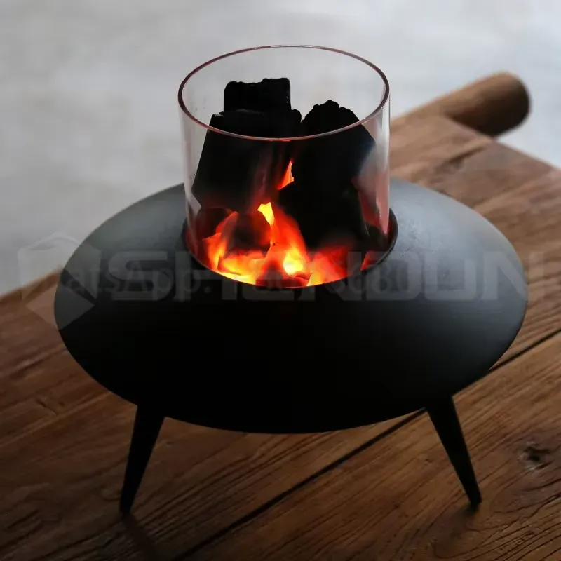 Fire Stove Carbon Burning Meta - đánh giá và giá Fire Pit Bowl