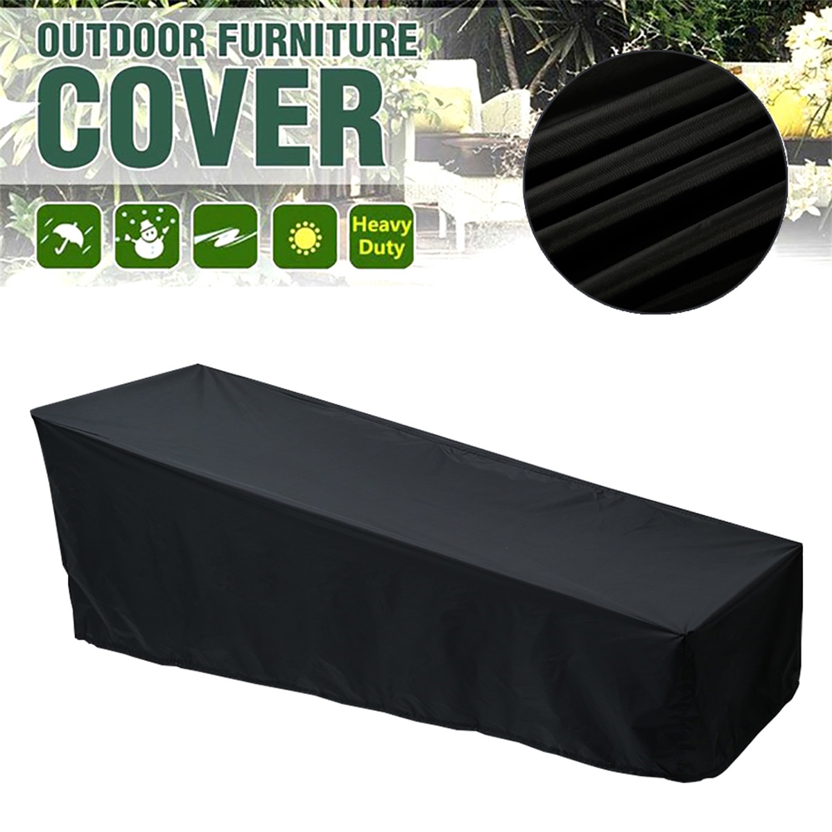 Outdoor Garden Sunbed Cover Su - đánh giá và giá Outdoor Furniture Lounge Set