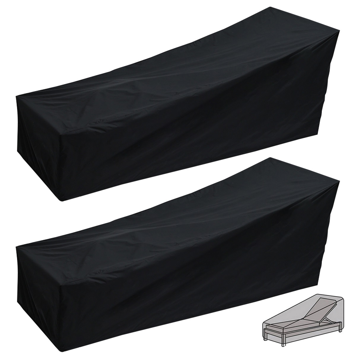 Outdoor Garden Sunbed Cover Su - đánh giá và giá Outdoor Furniture Lounge Set