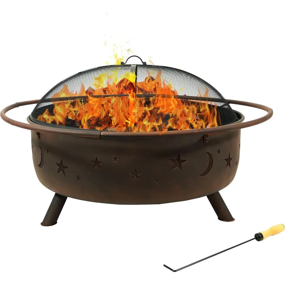 42-Inch Outdoor Wood-Burning F - đánh giá và giá Fire Pit Bowl
