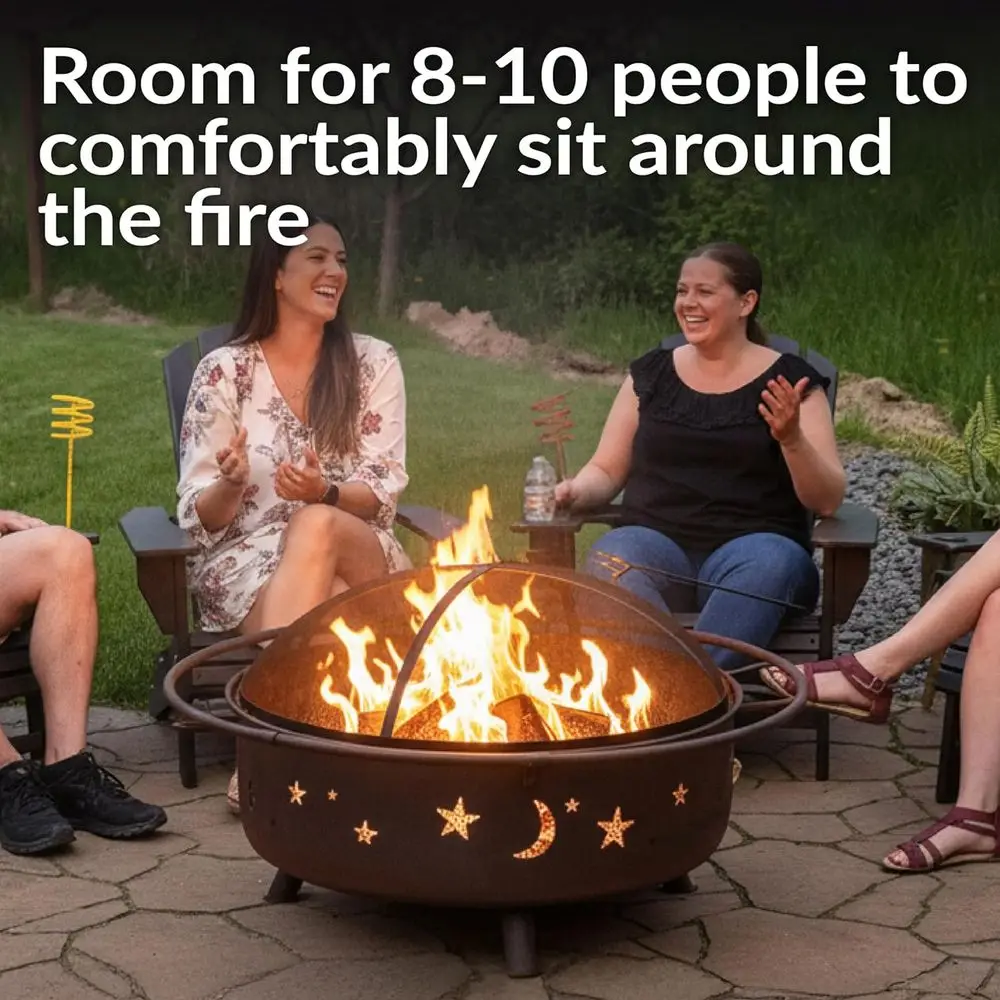 42-Inch Outdoor Wood-Burning F - đánh giá và giá Fire Pit Bowl