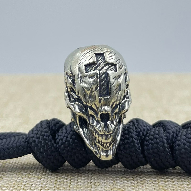 Brass Cross Skull Head Knife B - đánh giá và giá Outdoor Furniture Diy