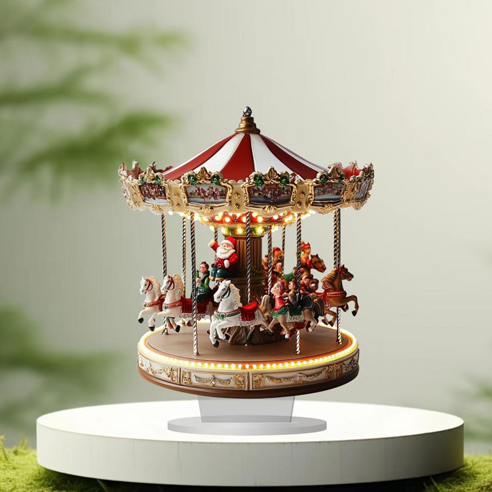 Christmas Table Decor Carousel - đánh giá và giá Outdoor Furniture Vintage