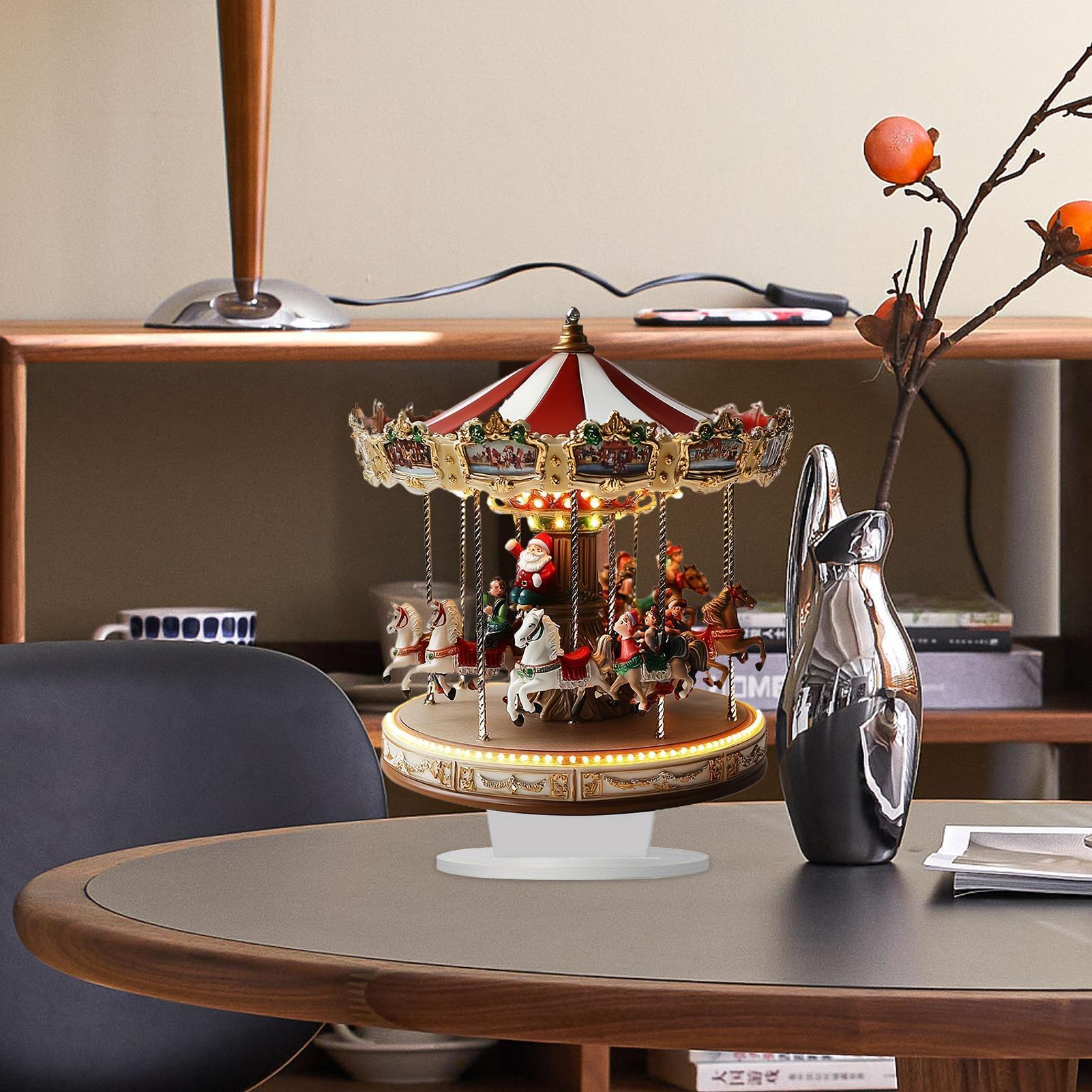 Christmas Table Decor Carousel - đánh giá và giá Outdoor Furniture Vintage