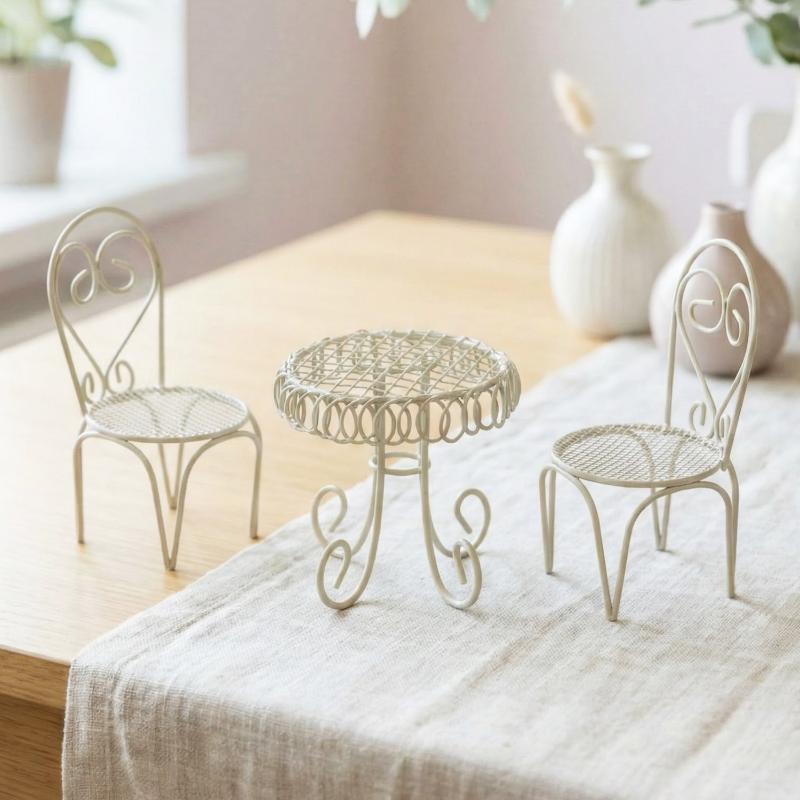 1/3Pcs Dollhouse Garden Displa - đánh giá và giá Outdoor Furniture Designer