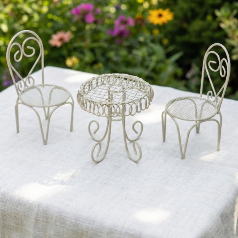 1/3Pcs Dollhouse Garden Displa - đánh giá và giá Outdoor Furniture Designer