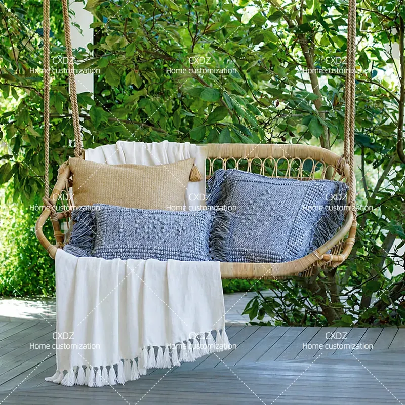 Outdoor Double Hanging Rattan  - đánh giá và giá Outdoor Furniture In Bali