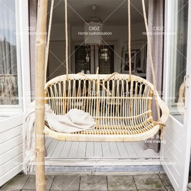Outdoor Double Hanging Rattan  - đánh giá và giá Outdoor Furniture In Bali