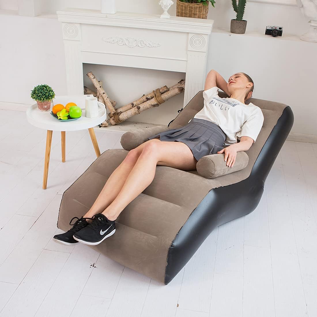 Folding Lazy Sofa,Inflatable L - đánh giá và giá Outdoor Furniture Lounge Set