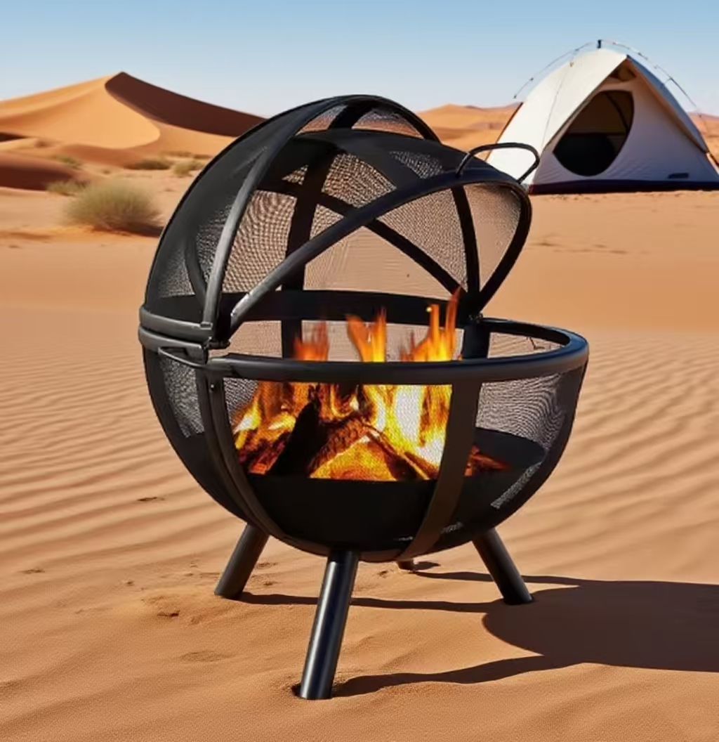 Ball Shaped Outdoor Garden Pat - đánh giá và giá Fire Pit Bowl