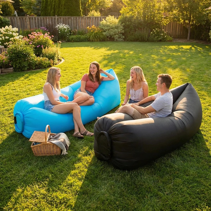 Portable Inflatable Sofa Loung - đánh giá và giá Outdoor Furniture Material