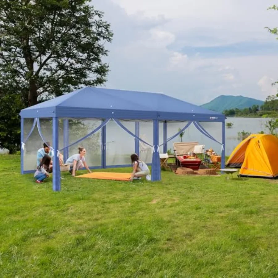 10x20 Pop Up  with Sidewalls W - đánh giá và giá Gazebo Pop Up