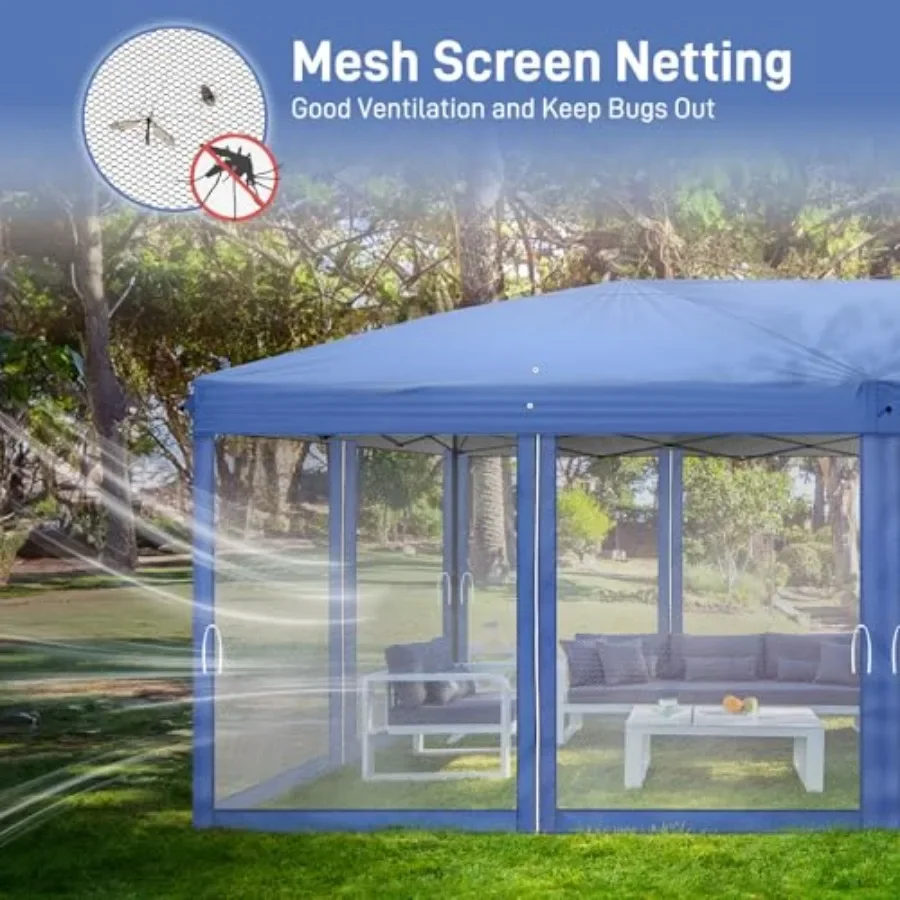 10x20 Pop Up  with Sidewalls W - đánh giá và giá Gazebo Pop Up