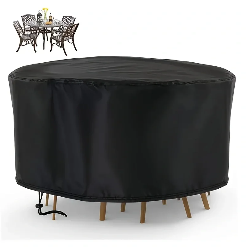Waterproof Round Patio Furnitu - đánh giá và giá Outdoor Furniture Black